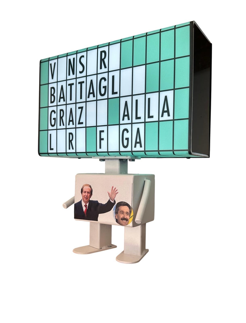 Robot Lamp "Ruota Della Fortuna " Mike & Giancarlo