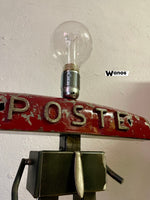 Robot Lamp "Poste" con accesione touch