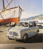 Robot Iron lamp Fiat 1100 Vintage 1965