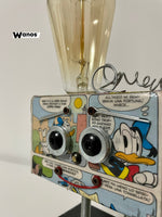 Robot lamp small "Paperino Vintage "