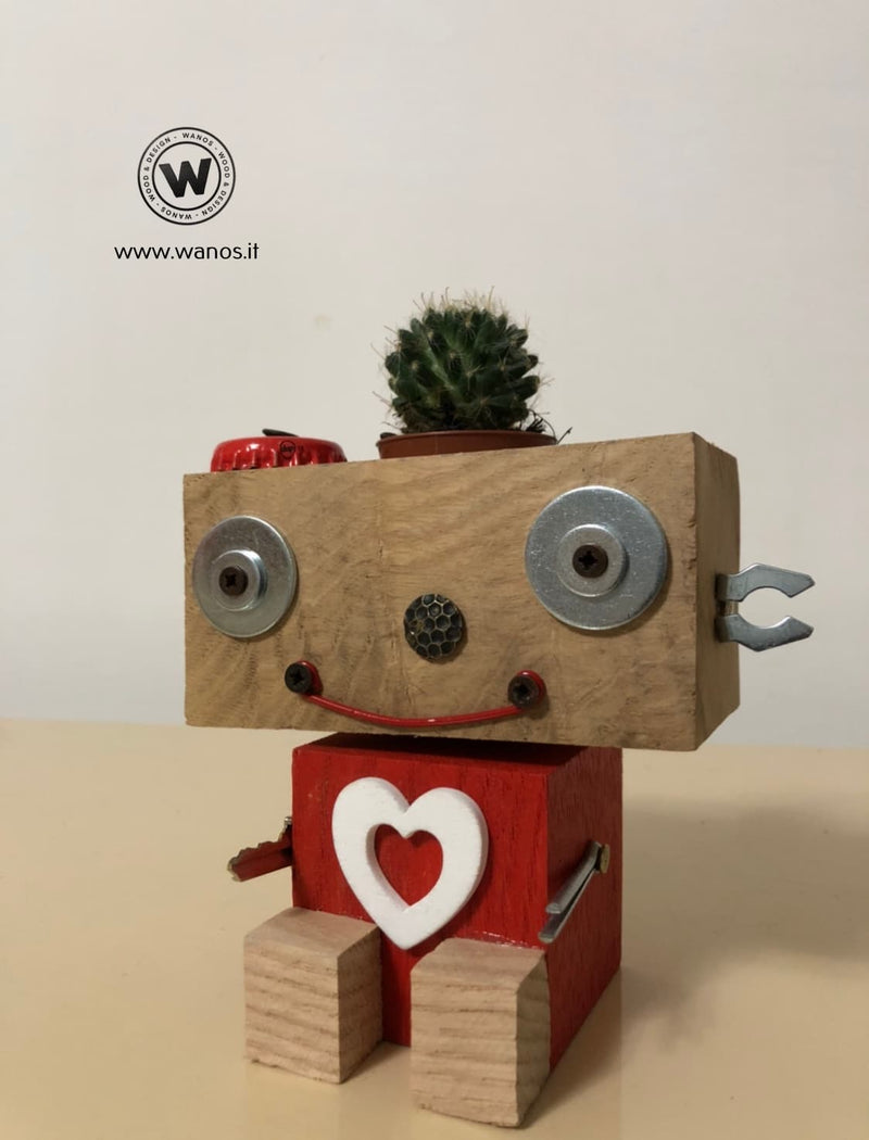 Porta Pianta Grassa Robot