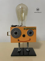 Robot lamp small "Salmon"