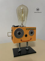 Robot lamp small "Salmon"
