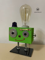 Robot lamp small "Acid Green"