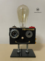 Robot lamp small "black "