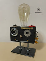 Robot lamp small "black "