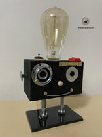 Robot lamp small "black "