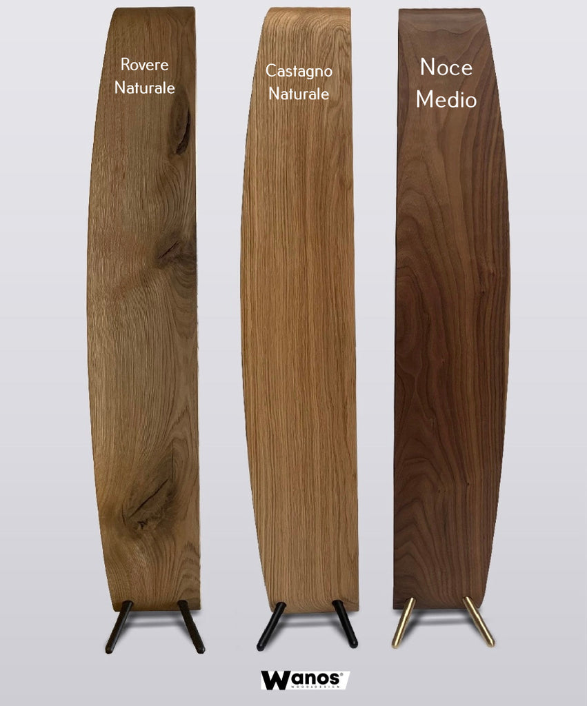 Portabottiglie di design realizzato totalmente in legno massello nobil – Wanos  Wood & Design