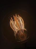 Applique da parete vintage con freno d'emergenza su base di noce nazionale