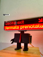 Fermata Prenotata Atac Roma Robot Lamp