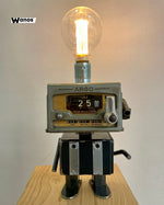 Robot Lamp "Tassametro anni 50 " con accensione touch