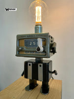 Robot Lamp "Tassametro anni 50 " con accensione touch