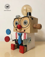 Robot Lamp "Clown"