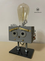 Robot lamp small "gray"