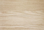 Tavoloin legno massello di frassino su struttura in Ferro artigianale Bianco Opaco